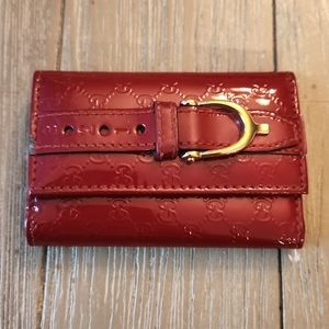 Auth Gucci Patent Leather Key Case